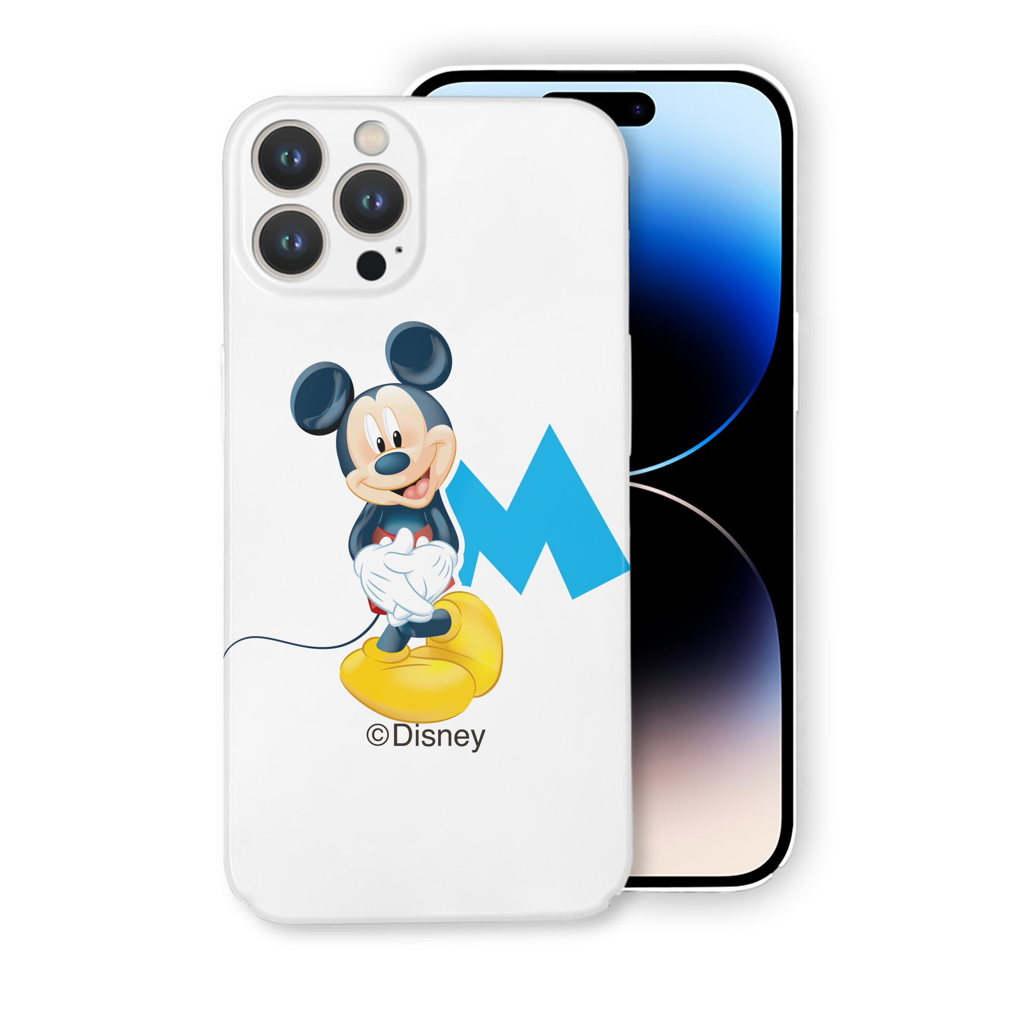 （画像用） ミッキーマウス Mickey Mouse 【iPhone 14シリーズ対応】ハードケース